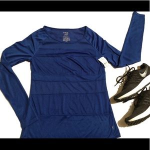 Danskin Blue Long Sleeve Shirt